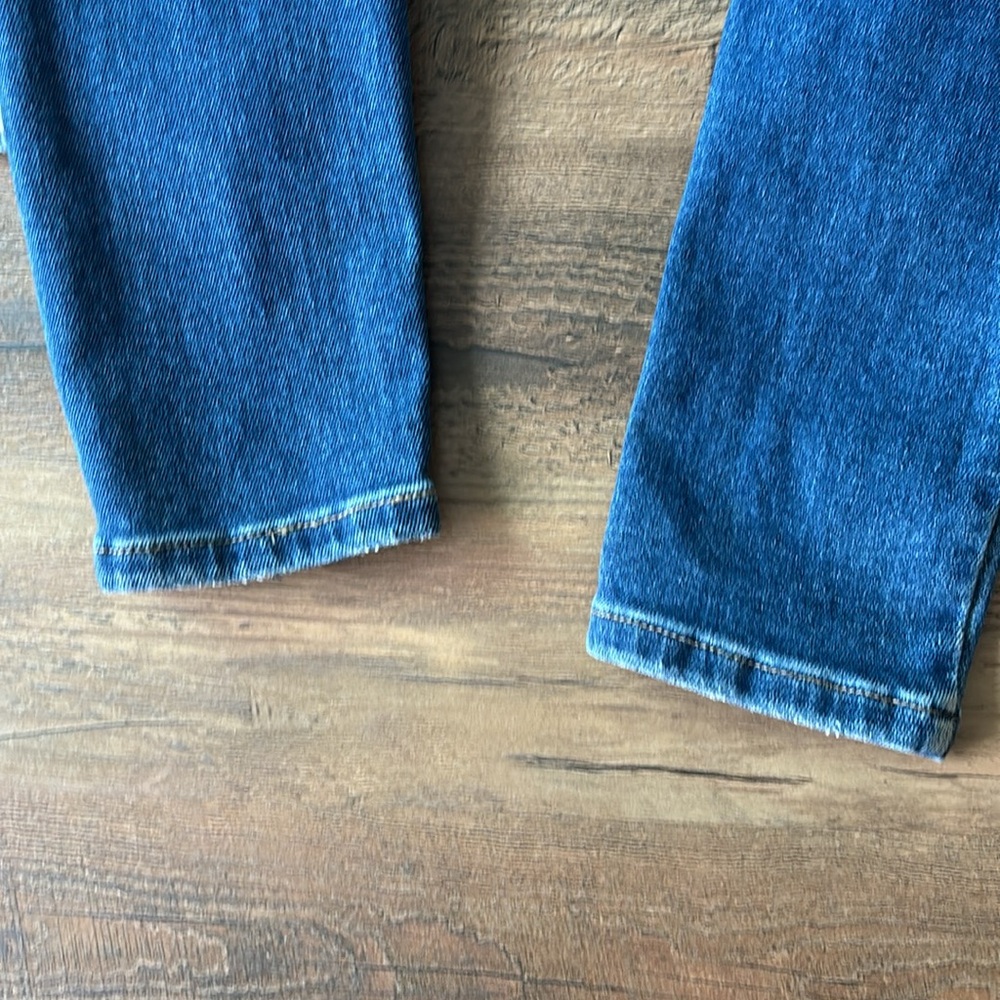 Kan Can Signature High Rise Button Fly Distressed Jeans 25 - Picture 7 of 7